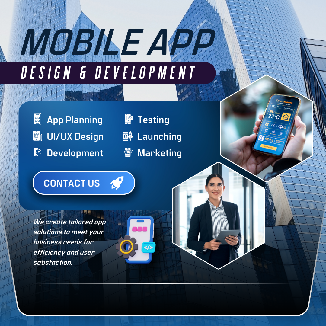 Mobile app design and development